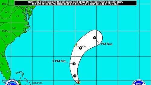 Subtropical Storm Fay forms; NHC tracking 2 other disturbances in Atlantic