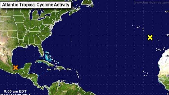 Tracking the Tropics: Two disturbances being monitored in Atlantic Ocean