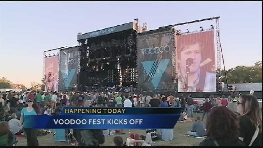 Folks across the Crescent City are gearing up for the 16th annual Voodoo Festival this weekend.
