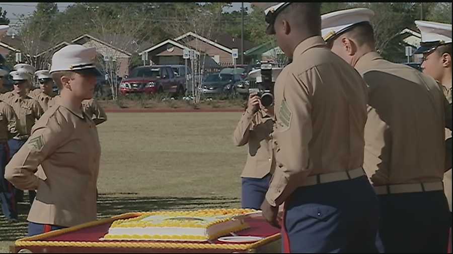 It's a celebration 239 years in the making. Friday, local marines gathered to celebrate the United States Marine Corps' birthday.