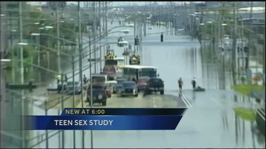 A new survey shows the trauma of Hurricane Katrina is causing more teens to have risky sexual encounters.