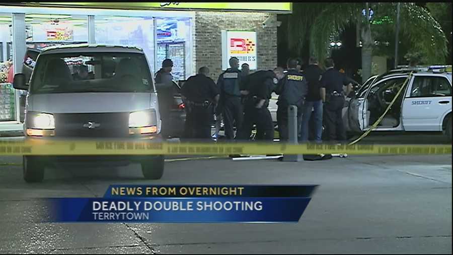 A man and a woman were shot multiple times in Terrytown.