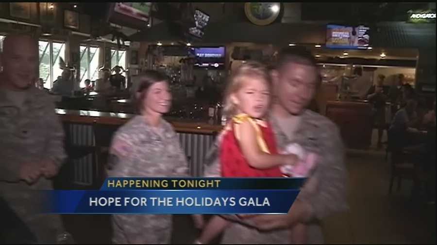 New Orleans Saints players will be teaming up with some of the biggest names in Hollywood on Friday night for the fourth annual Hope for the Holidays Gala.