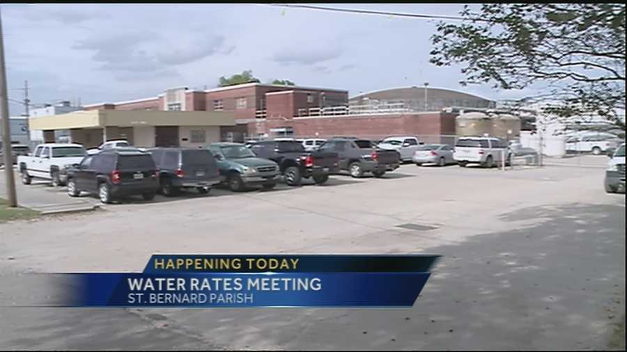 The parish sewer and water committee is set to discuss an ordinance that could increase sewage and water rates.