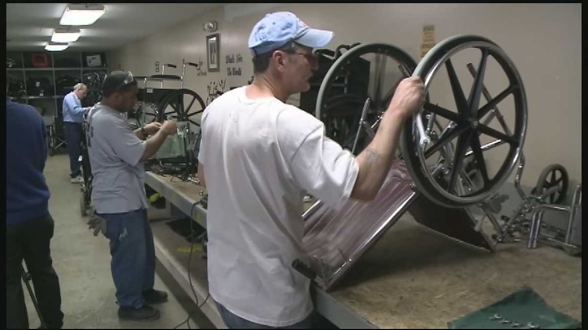 Angola inmates refurbish 200 wheelchairs for those in need