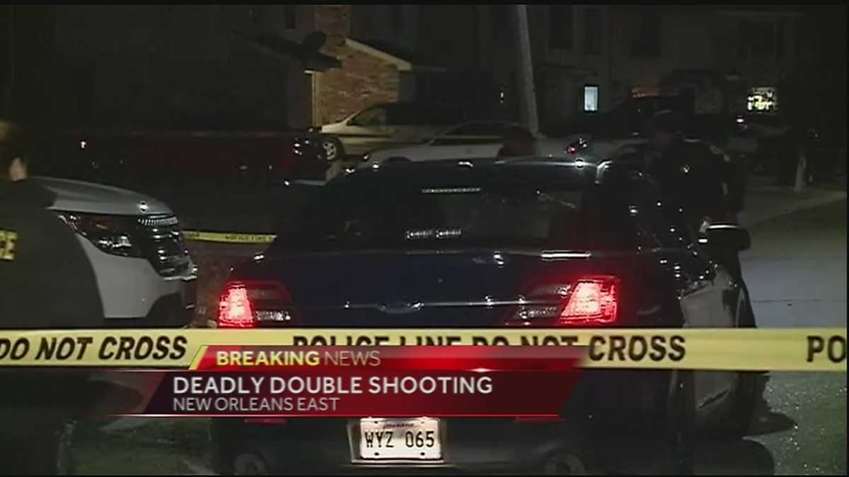 Police investigate deadly double shooting in New Orleans East