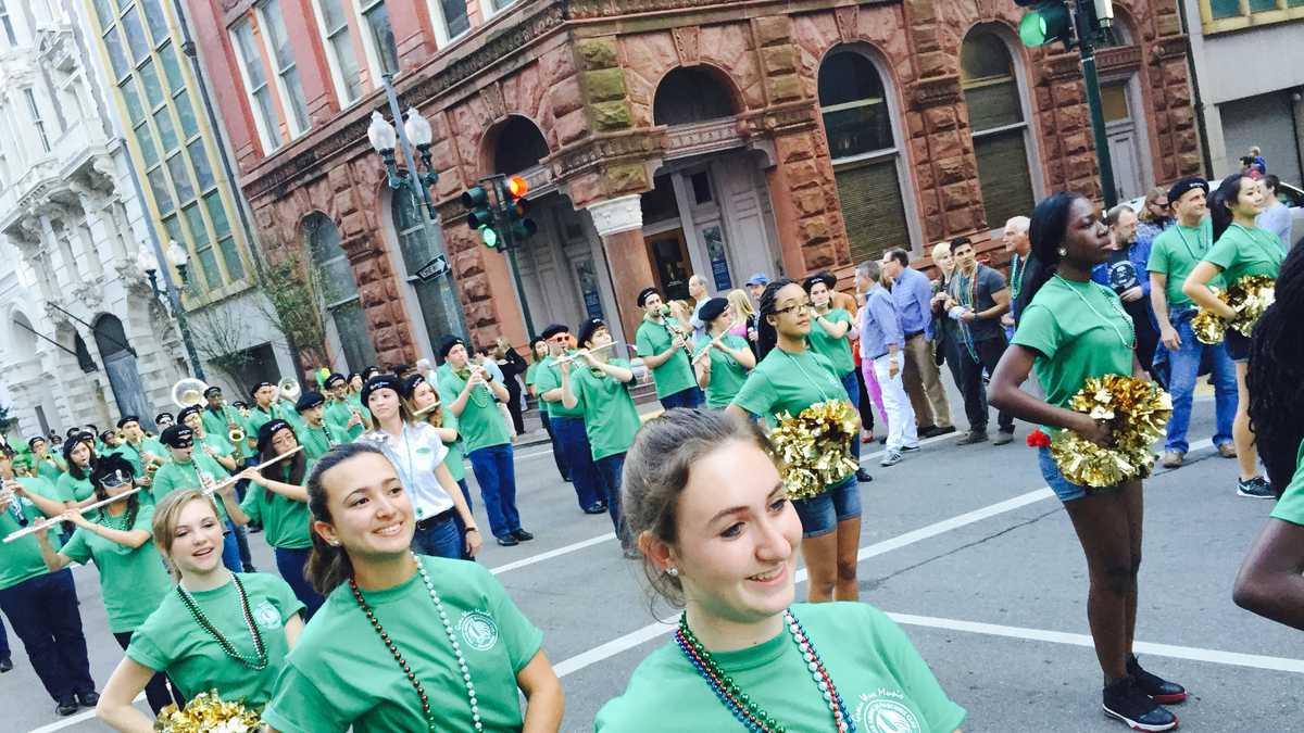 Plenty of beads, cheers and fun at New Orleans St. Joseph's Parade