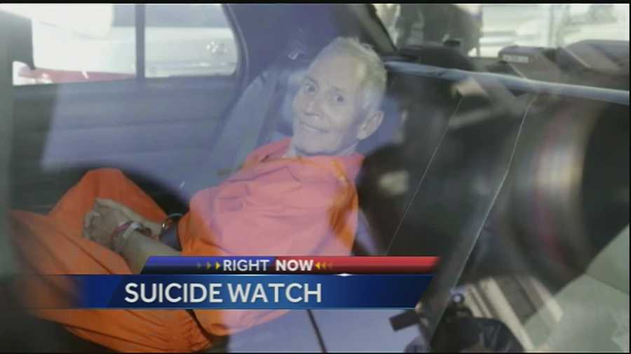 Officials say troubled real estate heir Robert Durst has been moved to a state prison with a mental health unit because he's considered a suicide risk.
