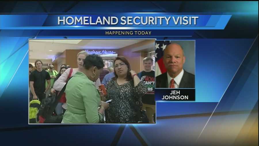 City officials are preparing for a visit from Homeland Security Secretary Jeh Johnson. His visit comes just one week after a bizarre attack on three Transportation Security Administration (TSA) officers at Armstrong International Airport.