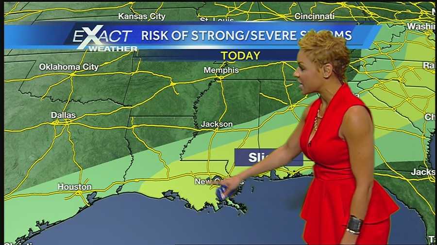 April 10 Exact Weather forecast Scattered rain with chance of severe