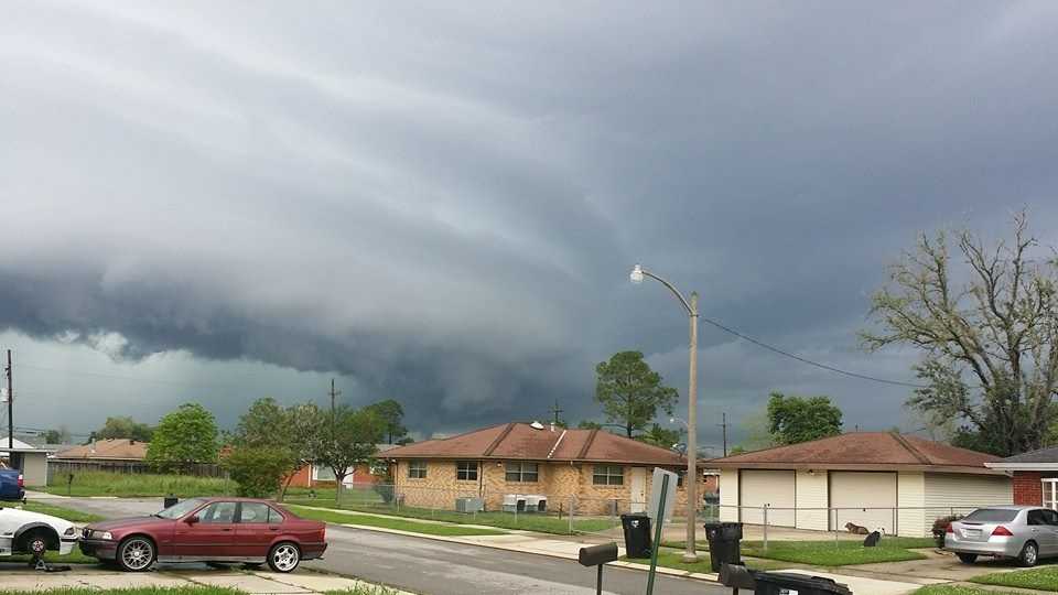 Viewer images Hail, severe weather slams southeast Louisiana