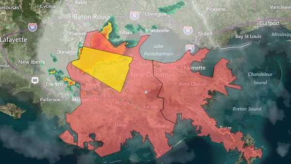 Tornado watch issued for parts of southeast Louisiana until 8 p.m.