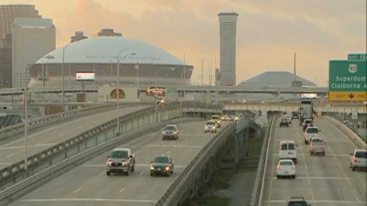 Pontchartrain Expressway westbound reopens