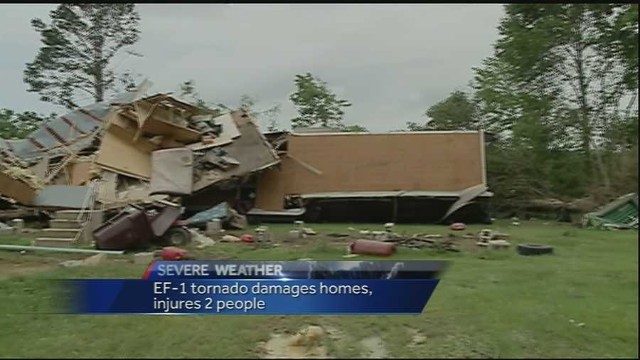 The National Weather Service confirmed an EF1 tornado hit Tickfaw early Sunday morning.