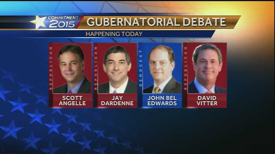 2015 Louisiana gubernatorial candidates square off in debate in