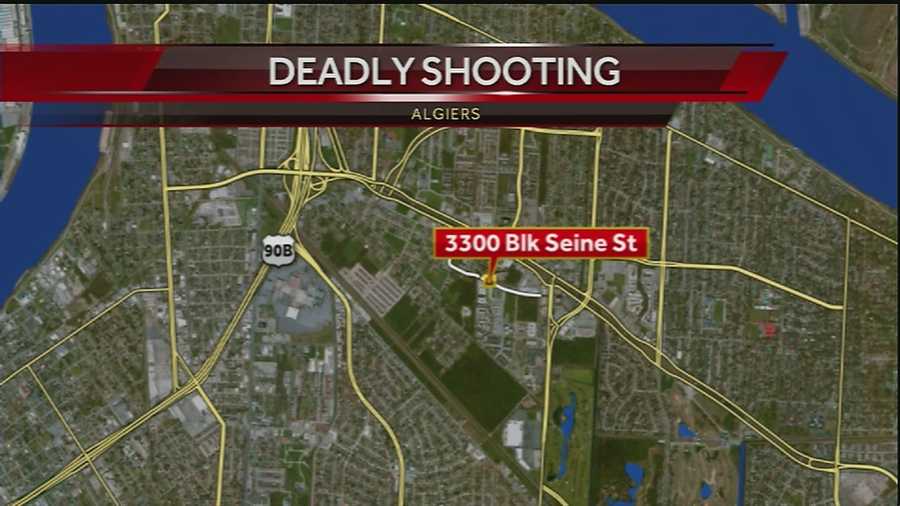New Orleans police are investigating a deadly shooting in Algiers.