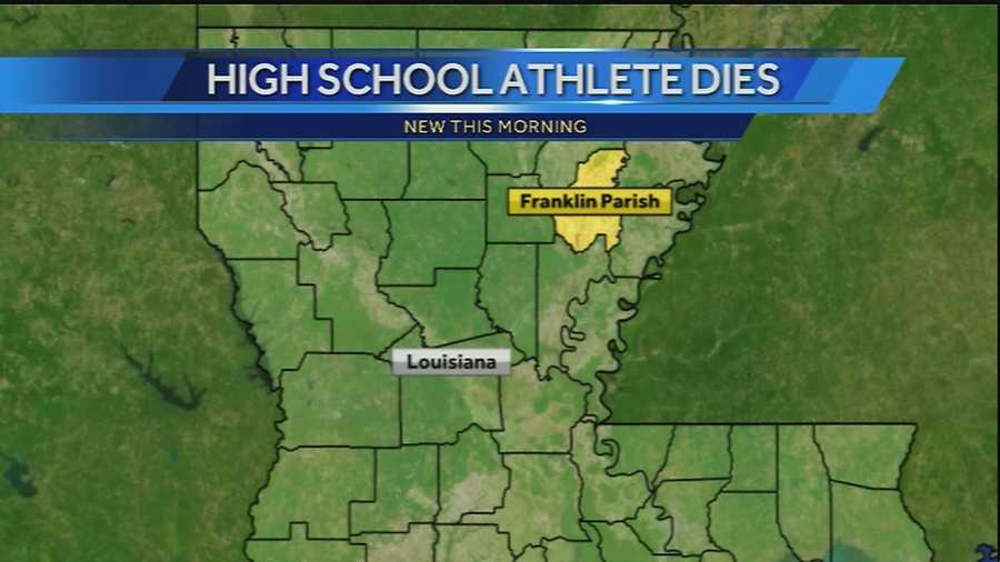 A young athlete is dead after an injury to the neck during a football game in Franklin Parish