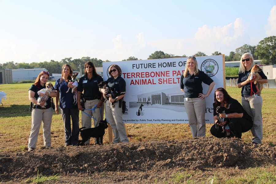 Photos Terrebonne Parish Animal Shelter groundbreaking