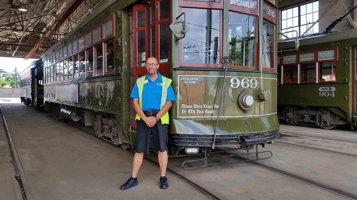 Photos Life of a New Orleans streetcar driver, one cool Crescent City job