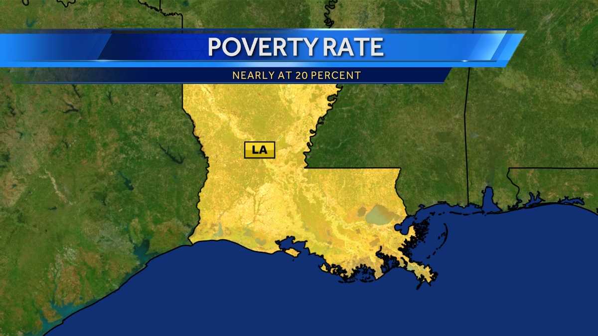 Census: Louisiana poverty rate at nearly 20 percent in 2014