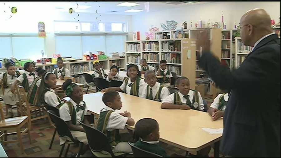 With all the buzz surrounding Pope Francis's first trip to the United States, students at St. Peter Claver Catholic School, in Treme, tell us who the pope is to them.
