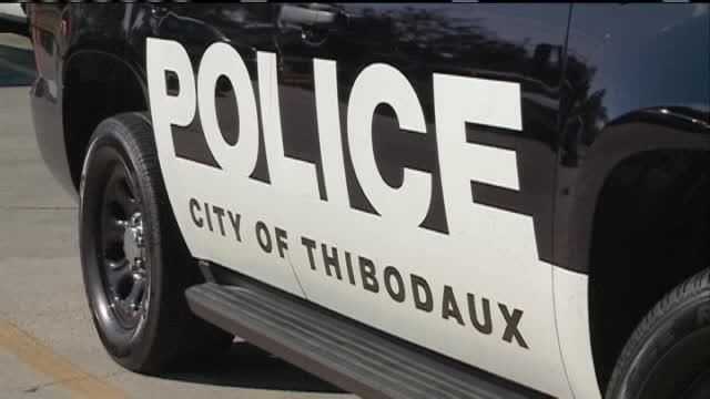 Thibodaux police vehicle