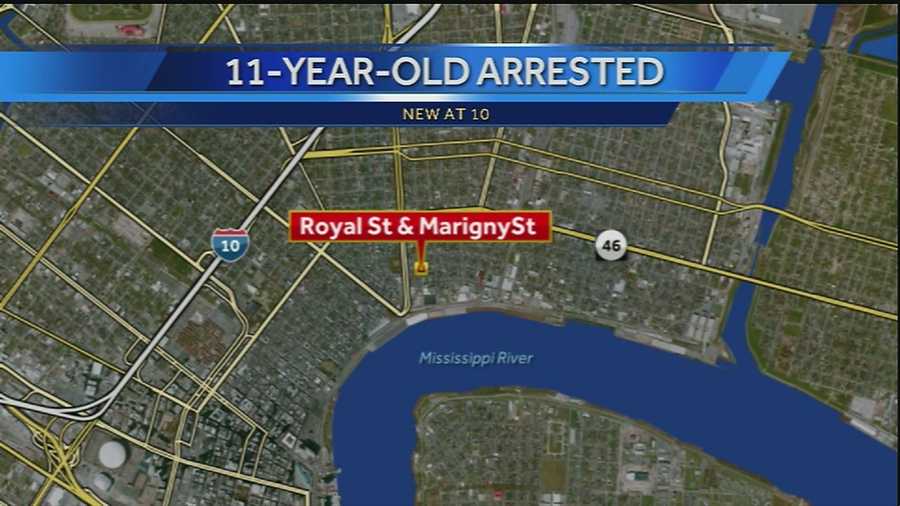 Two boys, ages 6 and 11, are accused of threatening to shoot a man in the Marigny, New Orleans police said.