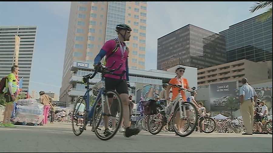 With New Orleans known as one of the country's top five cities for bike commuters, it was only fitting that over 100 cyclists gathered Saturday morning in the CBD for a first-of-its-kind event in the Crescent City.