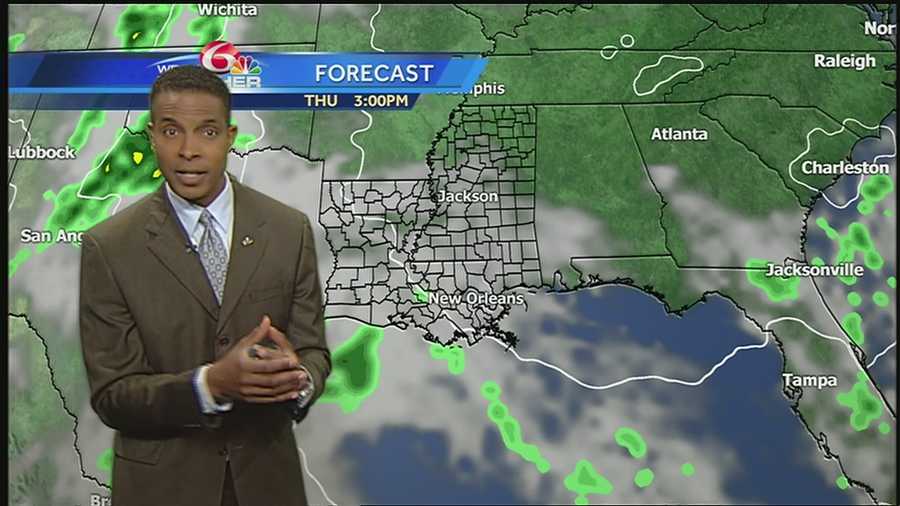 Oct. 22 forecast Cloudy, warm and humid