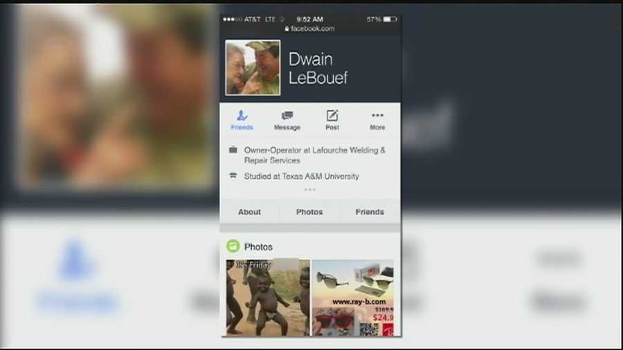 The constable said he has a Facebook page for his elected position and doesn't deny the picture appeared on his personal page.
