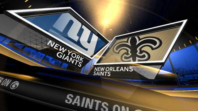 Saints vs. NY Giants (A) — Home