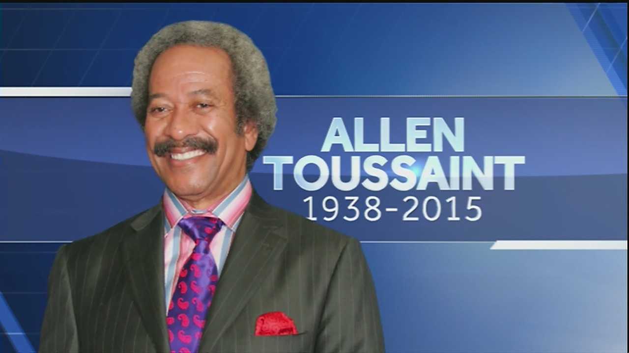 Friends remember legendary New Orleans musician Allen Toussaint