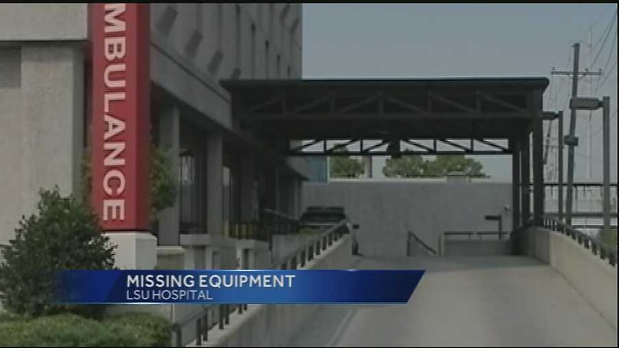 Nearly $6 million in state-owned hospital equipment can't be located, and millions more bought for the recently-opened New Orleans public hospital hasn't been tracked properly.