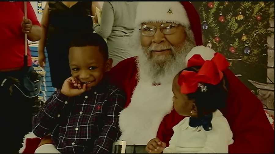 Fred Parker has been dressing up as the Seventh Ward Santa for 45 years and isn't stopping anytime soon.