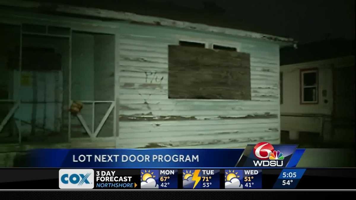 NORA relaunches Lot Next Door Program on Monday