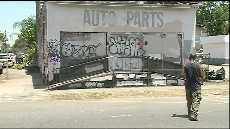 An abandoned building on St. Claude Ave. has seen better days. After Thursday’s City Council vote its days are numbered.