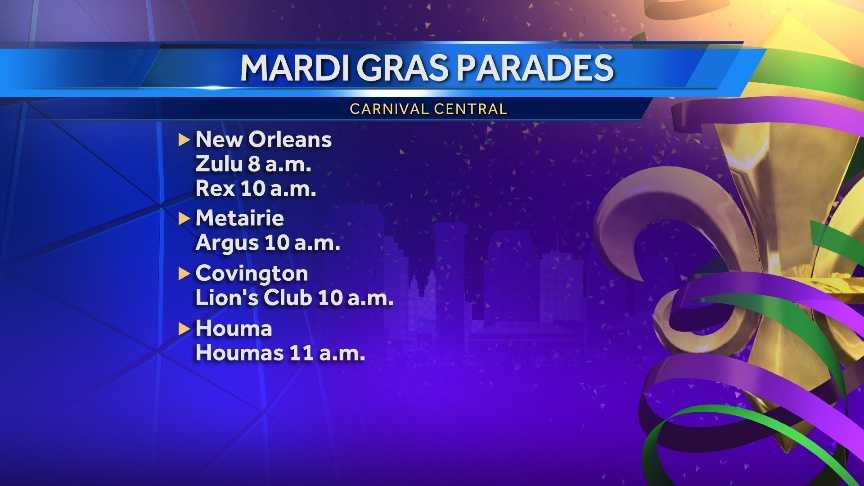 mardi gras parades tracker