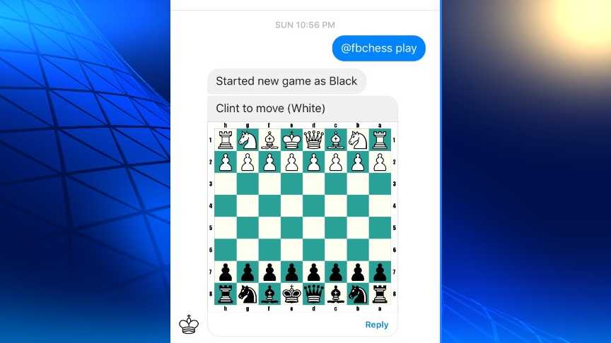 Play chess… on Facebook