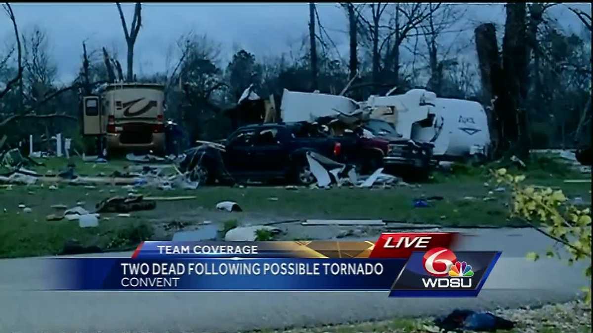 Parish officials help residents rebuild after EF2 tornado kills 2 in ...