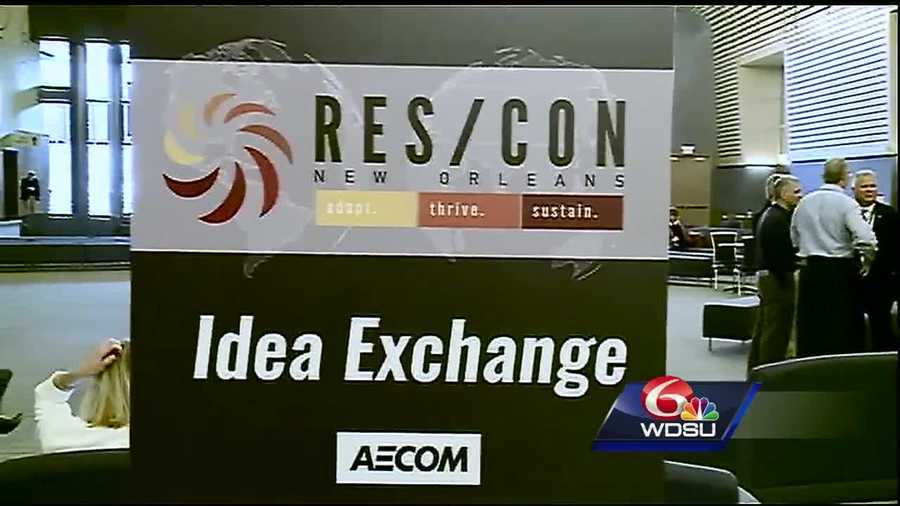 Nearly 700 professionals from all over the world are in town to discuss disaster and resilience at RES/CON New Orleans 2016.