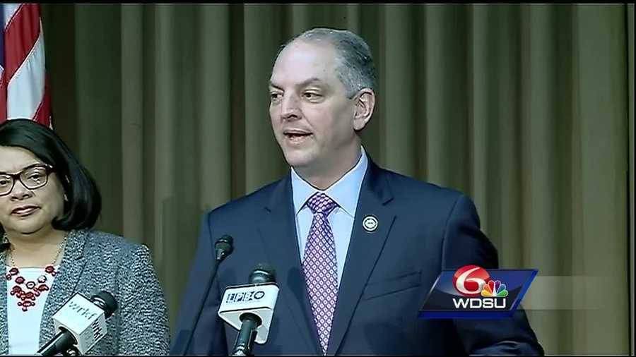 At a news conference called by Gov. John Bel Edwards on Friday, the governor says that lawmakers are slacking this special session.