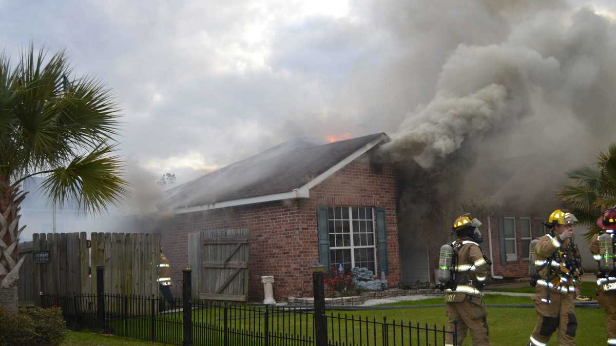 Slidell family displaced after fire damages home in Belair subdivision