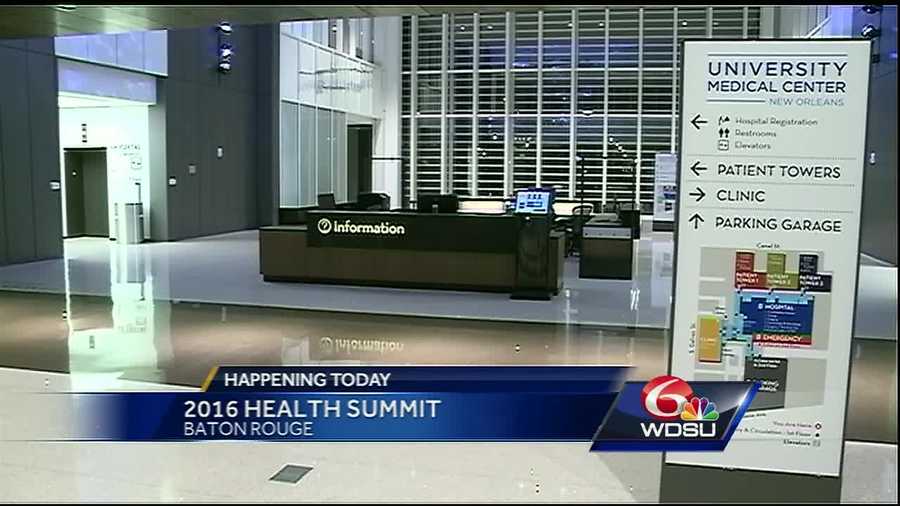 A few days after an announcement of funding cuts to the state health department, Gov. John Bel Edwards will speak Tuesday at the first statewide health care summit in Baton Rouge.