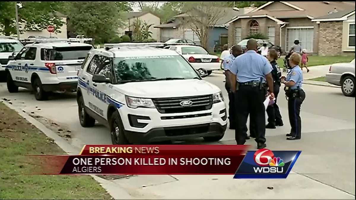 NOPD investigates fatal shooting in Algiers