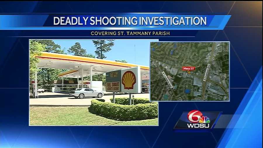 Mandeville police have released new information about a man who was shot and killed Monday morning at a gas station.