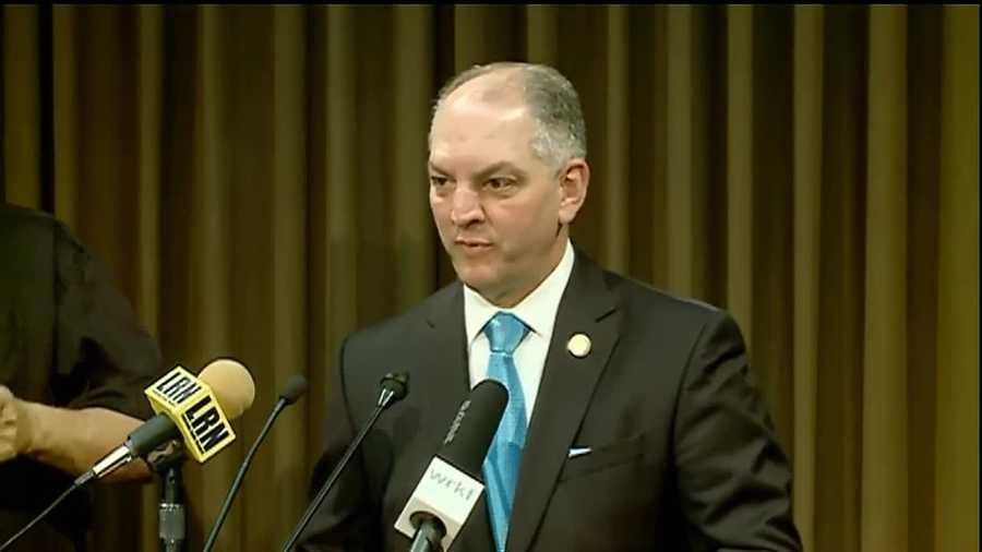 From the budget deficit to Medicaid expansion, Gov. John Bel Edwards discussed his first 100 days in office Tuesday morning in Baton Rouge.