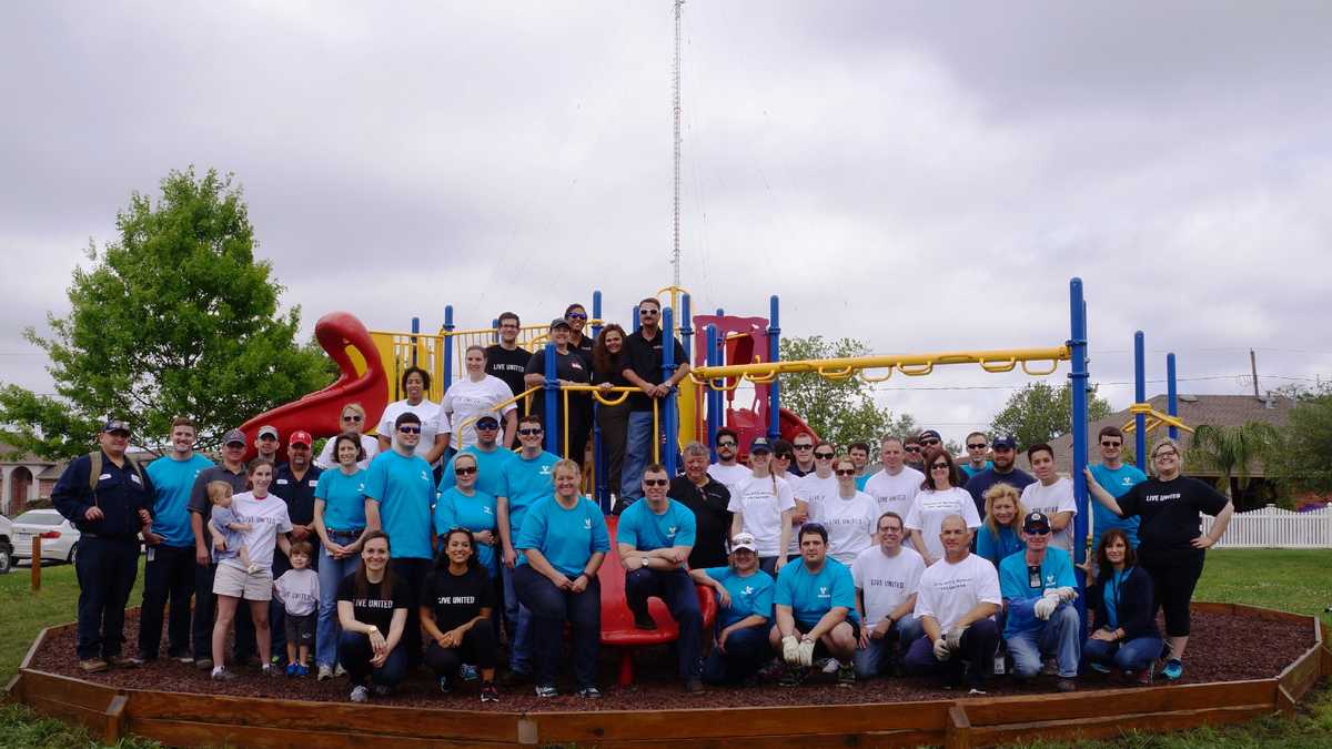Volunteers plant, paint, cut grass at Marietta Neighborhood Park in