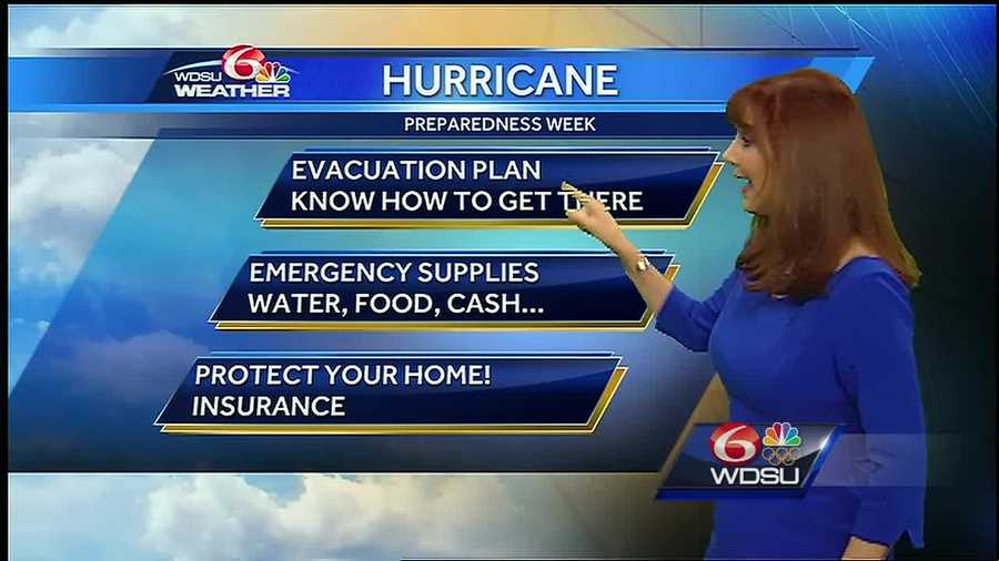 Here's some information and a few tips from Margaret Orr about the upcoming hurricane season.