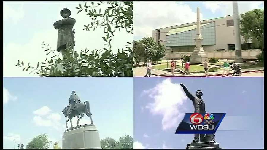 City delays start of bid process for removal of Confederate monuments