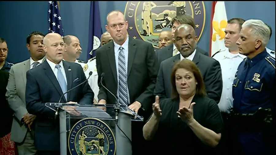 Less than 24 hours away from the start of hurricane season, local, state and federal officials in New Orleans discussed the city's preparations at a news conference Tuesday.